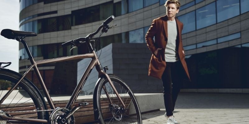 Medewerker maakt gebruik van de fietsleaseregeling