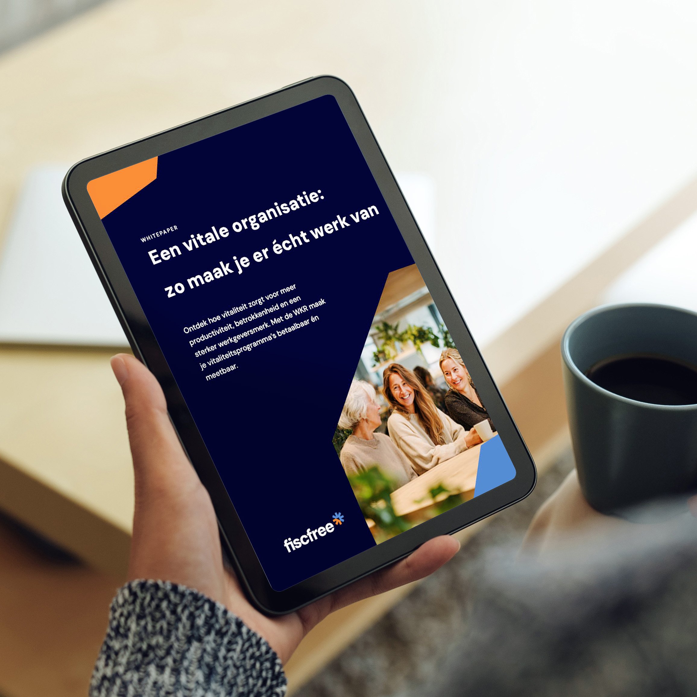 mockup white paper square